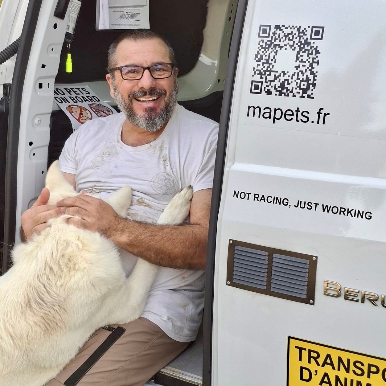 thierry garcia taxi animalier mapets